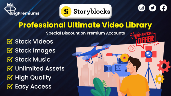 Storyblocks Premium – Professional Ultimate Video Library