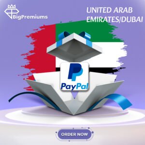 United Arab Emirates/Dubai Verified PayPal Account